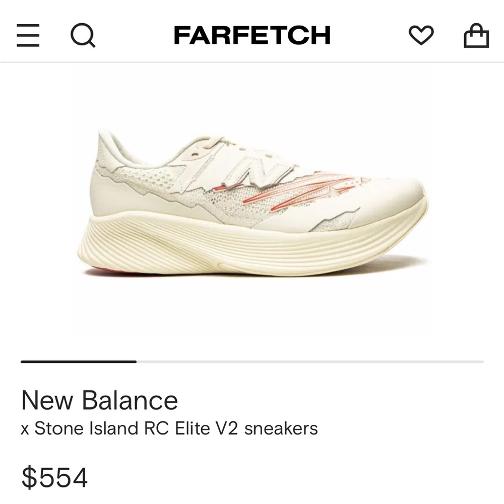 New Balance x Stone Island RC Elite V2 sneakers